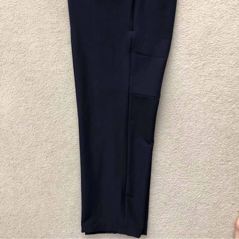 Men's Casual Pants In Navy Blue - Picture 3 of 9